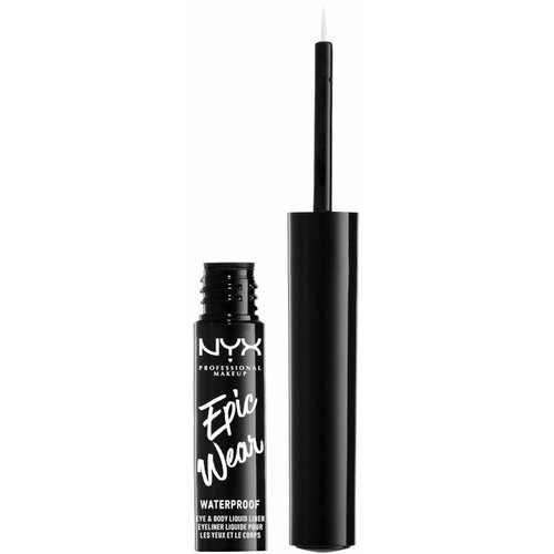 NYX Professional Makeup epic wear liquid liner ajlajner - white Cene