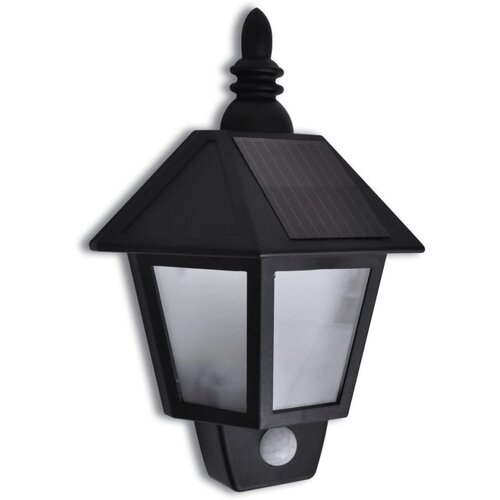 VidaXL Solarna Stenska Svetilka s Senzorjem Gibanja Slike