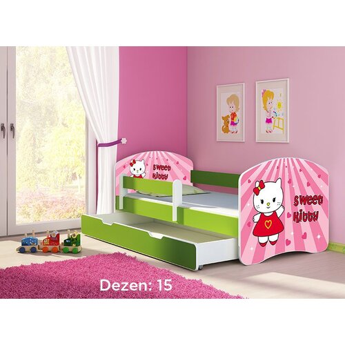 ACMA dečiji krevet ii 180x80 f + dušek 6 cm GREEN15 Cene