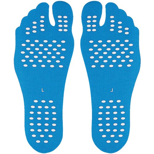 INF vložki za čevlje za na plažo, črni, 1 par blue l, (21539649) Slike