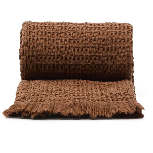 Kave Home Smeđa deka 130x170 cm Nulina &ndash; Cijene