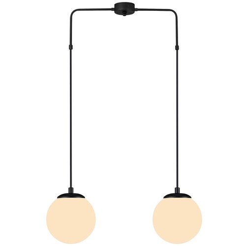 Squid Lighting Črna viseša svetilka Efe, višina 100 cm Cene