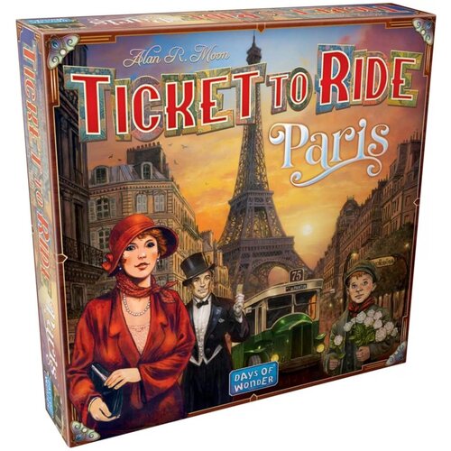 Days of Wonder Ticket to Ride: Pariz - družabna igra - madžarski jezik Slike