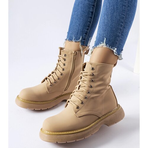 Gemre Dark Beige Classic Hiking Boots Benvenuto Cene