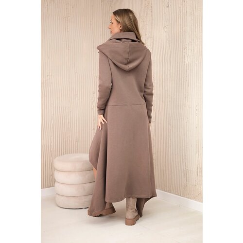 Kesi Insulated mocha dress with longer sides Cene