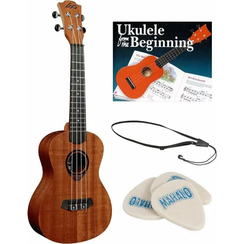 LAG TKU8C SET Koncertni ukulele Natural
