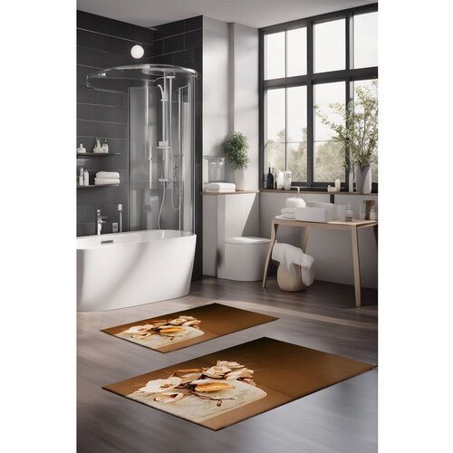  CT-5368 multicolor bathmat set (2 pieces) Cene