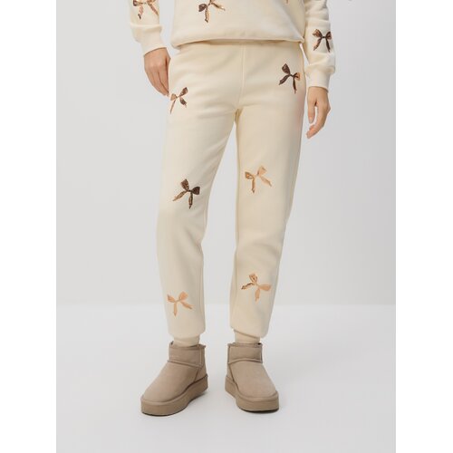 Reserved LADIES` TROUSERS - krem Cijene