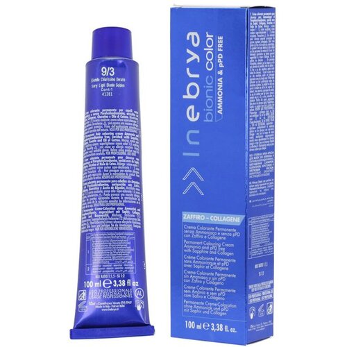 Inebrya Bionic Color Golden (9/3 Very Light Blonde Golden) 100 ml Slike