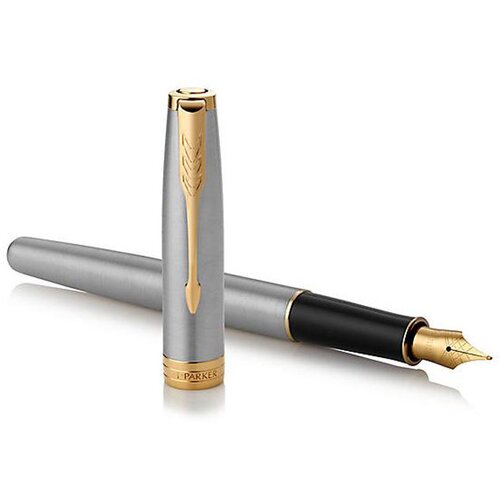 Parker Nalivno pero Sonnet Steel, črno Cene