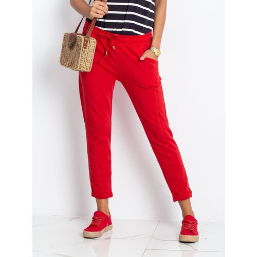 BASIC Feel Good Sweatpants-RV-DR-3589.08X-red Slike