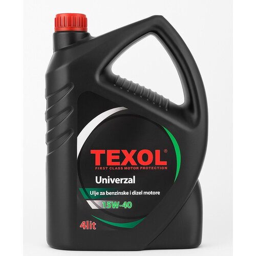 Texol Univerzal 15W-40 &ndash; motorno ulje za benzinske i dizel motore (4L) Cene
