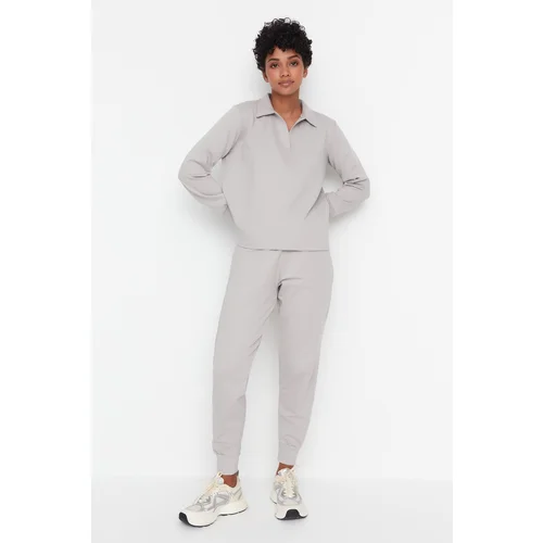 Trendyol Sweatsuit - Gray - Regular fit