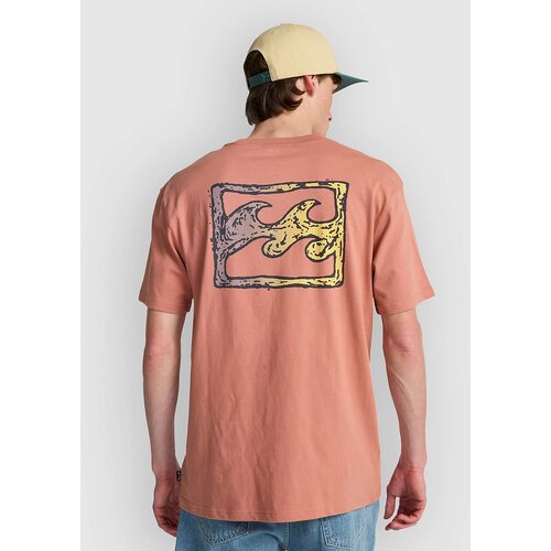 Billabong Crayon Wave T-shirt dusty rose Cene