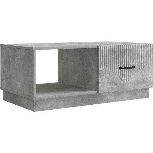  Kava Stol Betonska siva 90 x 50 x 37 cm Konstruirano drvo Cijene