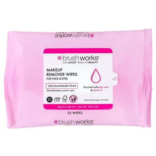 Brushworks maramice za skidanje šminke 25kom Cene