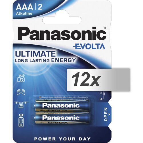 Panasonic 12x2 Evolta LR 03 Micro LR03EGE/2BP - baterije Cijene