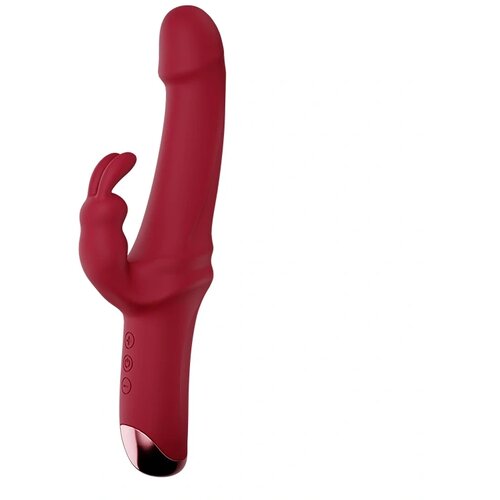 Mokko Toys VIBRATOR RABBIT 668# Red Slike