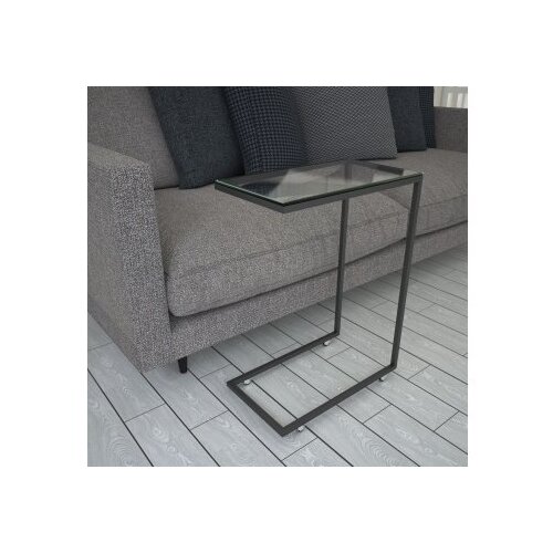 Woody Fashion callen - glass anthracite side table Slike