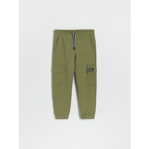 Reserved cargo hlače jogger - zelena Slike