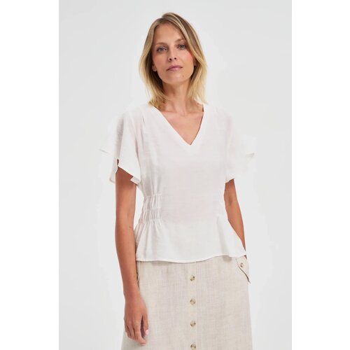 Marisse Fitted White Shirt Slike