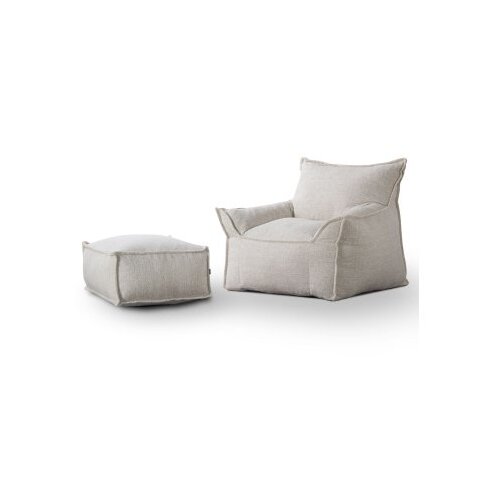 Atelier Del Sofa 1-Seat Sofa Notre Set White Cene