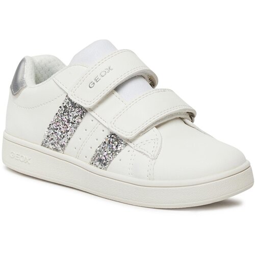 Geox Superge J Eclyper Girl J45LRA 000BC C0007 S White/Silver Cene