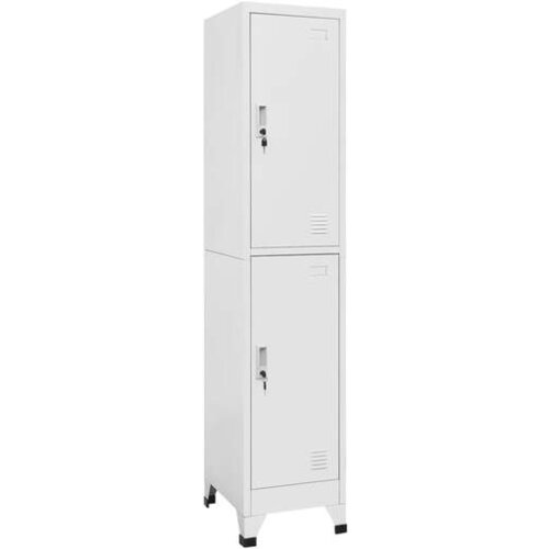  Garderobna omarica na ključ z 2 predelkoma 38x45x180 cm Slike