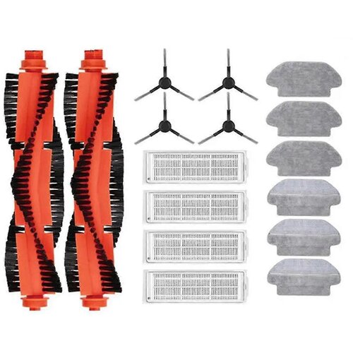 INORCO Filter za robotski sesalnik S10 S12, Mi robotski sesalnik Mop P Dodatki Mop Krpe Glavna Stranska Krtača STYJ02YM Zamenjava, (22028754) Slike