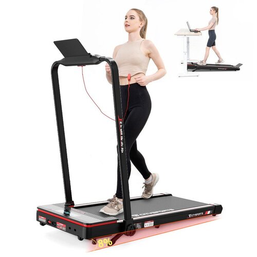 CITYSPORTS tekalna steza WP3S Zložljiva tekalna steza za dom 1400 W Walking/Jogging Pad (komplet orodij, mazivo), 1&amp;ndash;12 km/h največja nosilnost 110 kg,, (21978606) Slike
