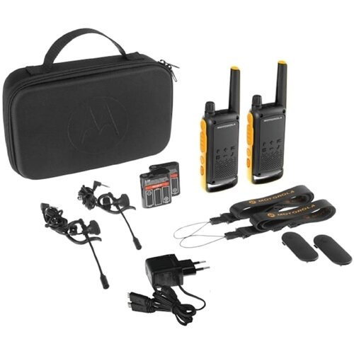 Motorola T82 Extreme radijska postaja v črno-rumeni barvi Cene