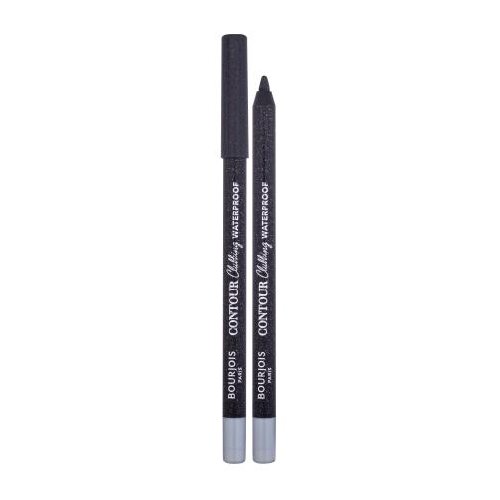 Bourjois Contour Clubbing vodoodporni svinčnik za oči odtenek 055 Ultra Black Glitter 1,2 g Slike