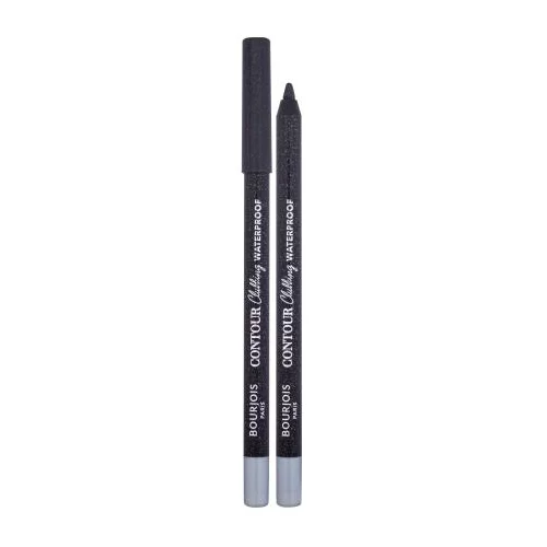 Bourjois Contour Clubbing vodoodporni svinčnik za oči odtenek 055 Ultra Black Glitter 1,2 g