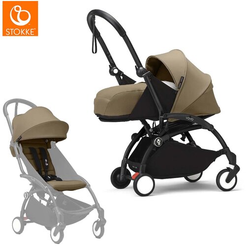 Stokke yoyo³ dječja kolica 2v1 newborn pack 0+ toffee (black frame) Cijene