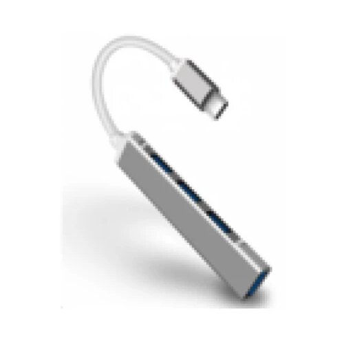 Stars Solutions USB HUB 4 porta USB-C na USB 3.1 sivi Cene