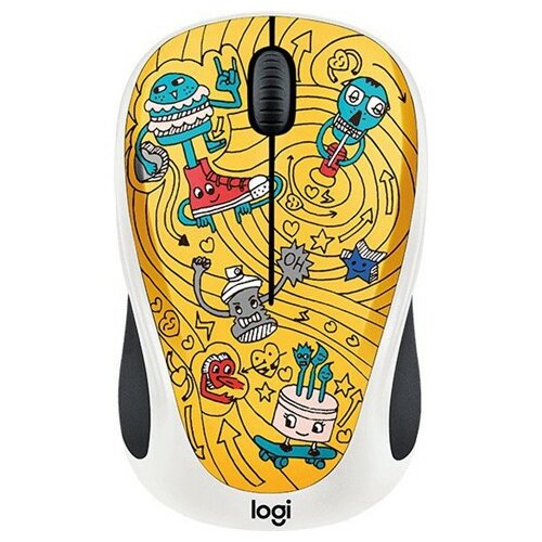 Logitech M238 Wireless Doodle Collection, go-go gold bežični miš Slike