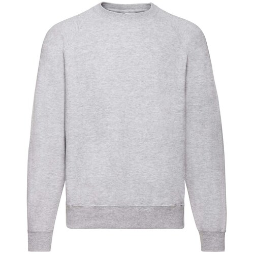 Fruit Of The Loom Szara bluza męska Raglan Sweat Slike