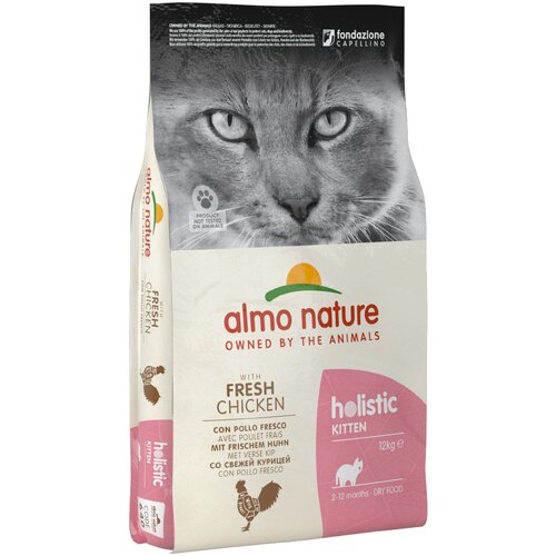 Holistic Almo Nature Kitten piščanec & riž - 12 kg Cene