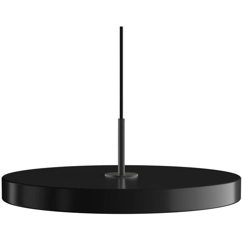 UMAGE Crna LED viseća svjetiljka s mogućnosti zatamnjivanja s metalnim sjenilom &amp;oslash; 43 cm Asteria Plus Medium &amp;ndash; Slike