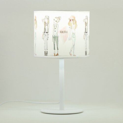  Dečja stona lampa GIRLS VIBES 1xE27/60W/230V, &amp;Oslash; 18 cm, za devojčice Slike