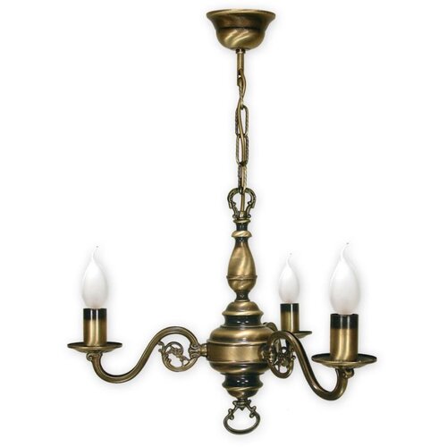 Brilagi Luster na lancu IMPERO 3xE14/60W/230V mesing Slike