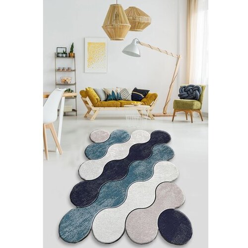Conceptum Hypnose Carpet Circle, 150x240 cm, tamno siva Cene