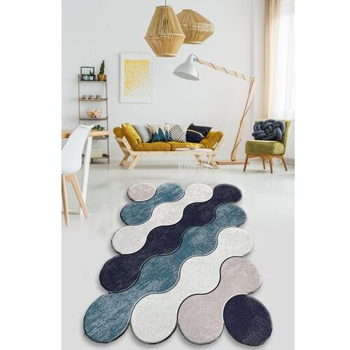 Conceptum Hypnose tepih 150 x 240 circle - plavo Cene