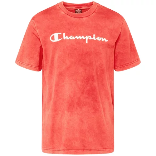 Champion Authentic Athletic Apparel Majica koraljna / crvena / bijela