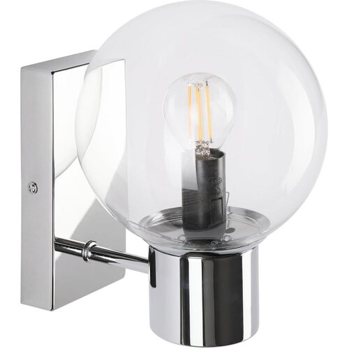  Zidna lampa SFERIO 1xE14/5W/230V, sjajni hrom/prozirno staklo Cene