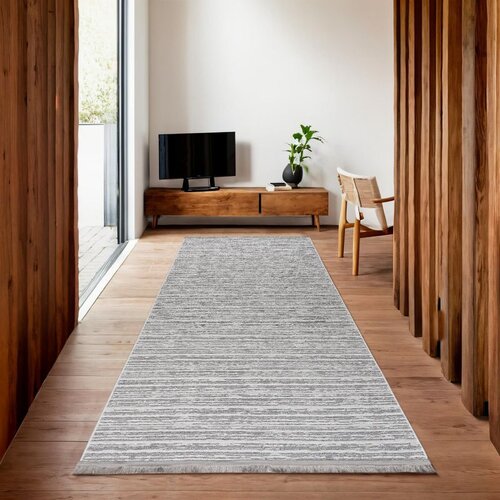 Conceptum Hypnose Milano 8702 - Grey Grey Hall Carpet (75 x 150) Cene