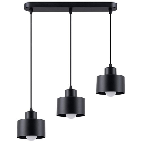 Nice Lamps črna viseča svetilka ø 12 cm alastro – Cene