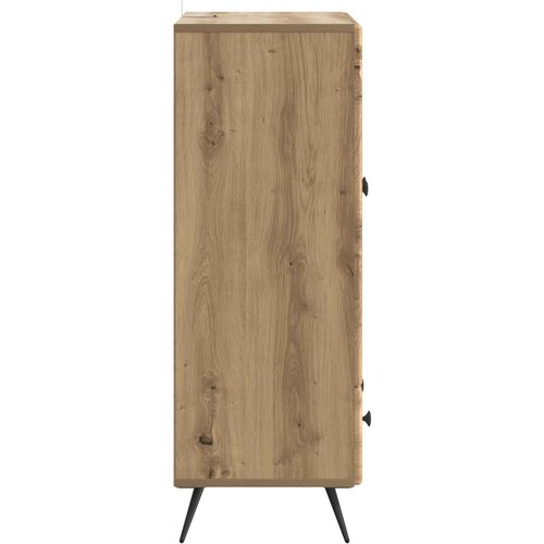  Kreveta Hrast artisan 66 x 34,5 x 95 cm Konstruirano drvo Slike