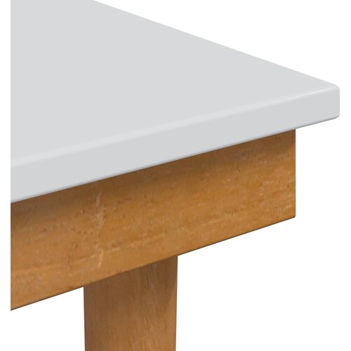  Stolica za Toaletni Stol FAUSKE Bijela 40 x 33 x 45 cm Slike