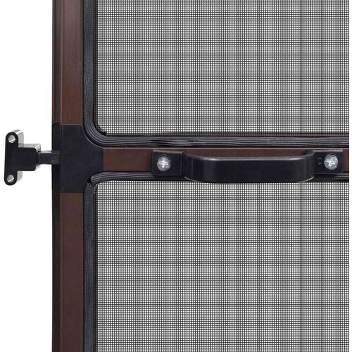  Zaslon za insekte s čepom Smeđa i crna 100 x 215 cm - Smeđa 100 x 215 cm Slike